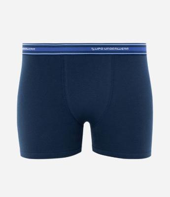 Cueca Boxer em Algodão com Cós Elástico Lupo