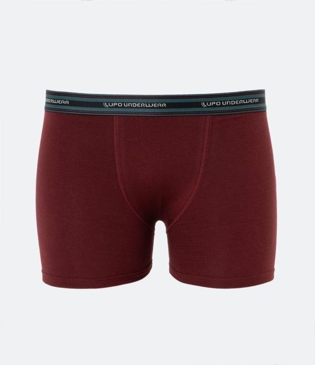 Cueca Boxer em Algodão com Cós Elástico Lupo - 1