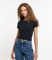 Blusa Canelada em Ribana com Manga Curta - 2