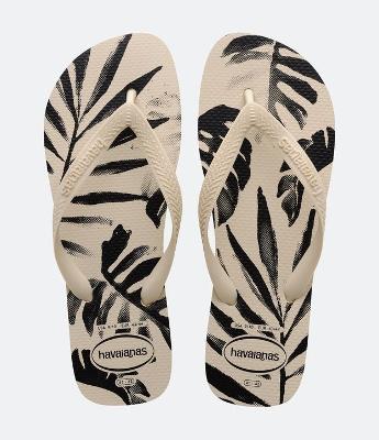 Chinelo de Tiras com Estampa Aloha Tropical Havaianas