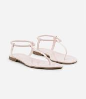 Sandália Rasteira Fio com Fechamento Elástico - 2