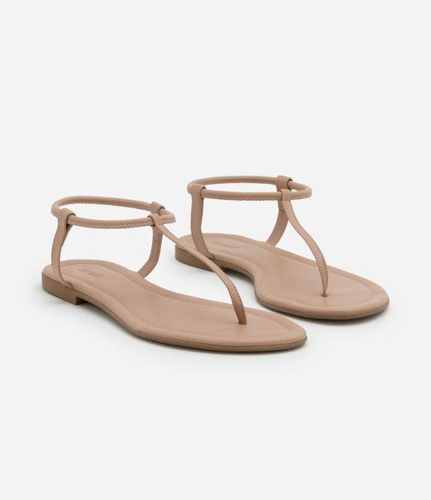 Sandália Rasteira Fio com Fechamento Elástico - 2