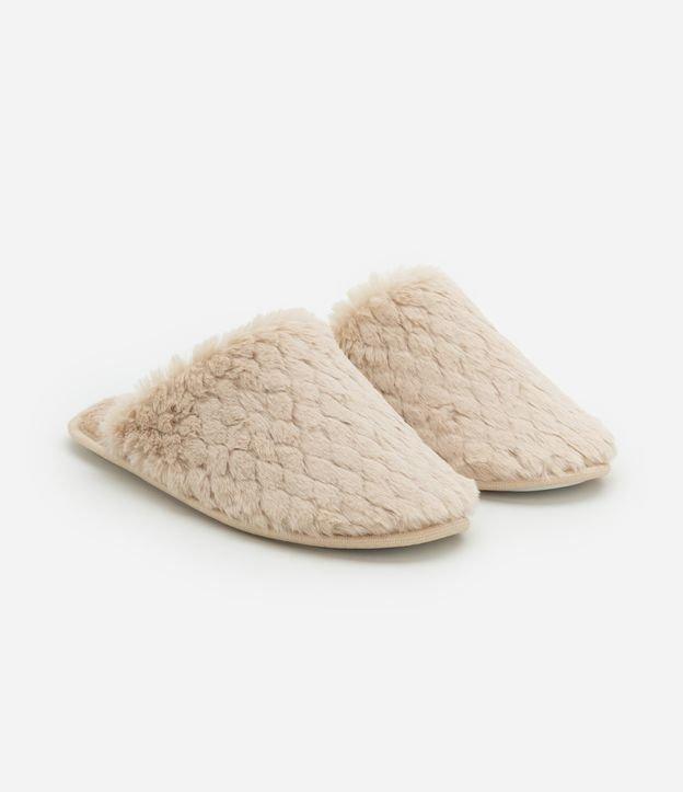 Pantufa Fechada com Pelinhos em Escamas - 2