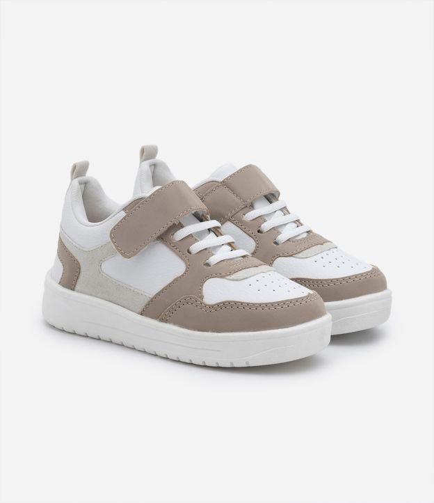 Tênis Street Infantil com Recortes e Velcro - Tam 20 ao 27 - 1