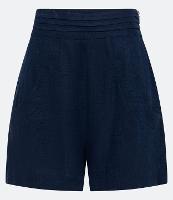 Short Reto em Viscolinho com Detalhe no Cós e Bolsos - 2