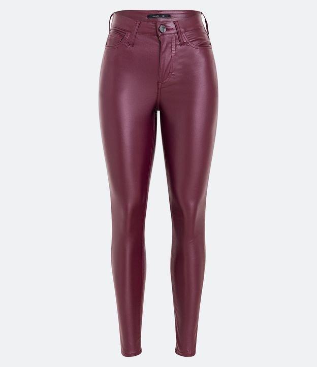 Calça Skinny em Sarja Resinada - 2