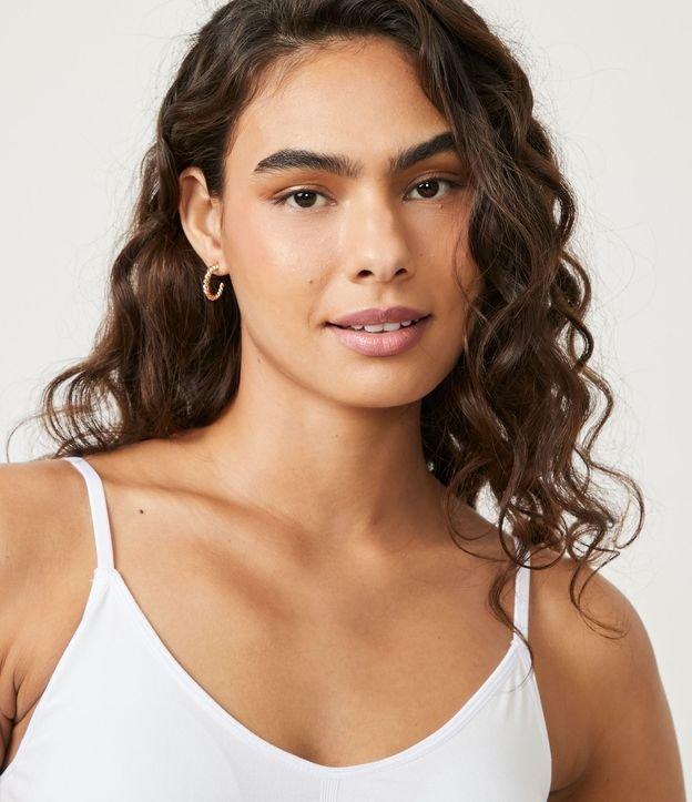 Sutiã Top em Microfibra com Bojo Removível Seamless - 3