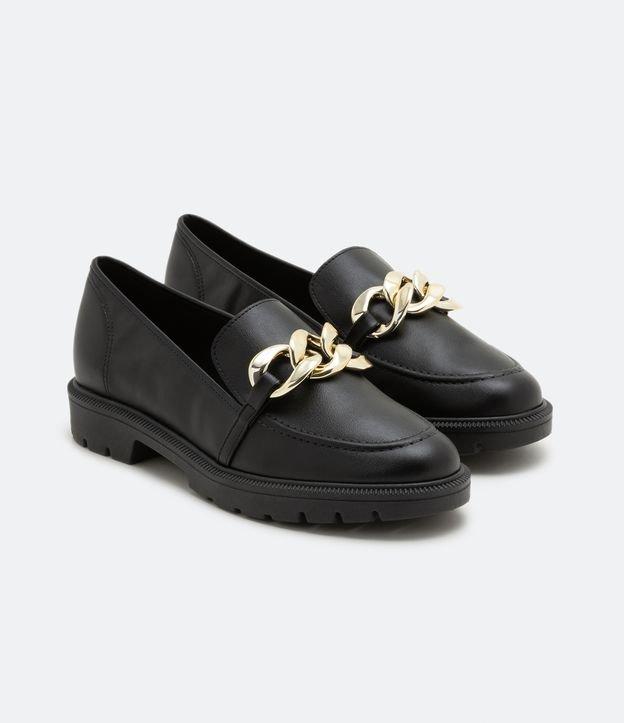 Sapato Loafer com Detalhe em Corrente Beira Rio - 1