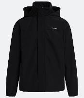 Jaqueta com Capuz Gola Alta e Recortes - 2