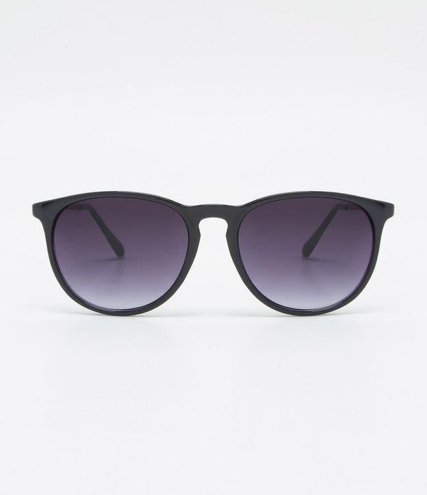 Óculos de Sol Redondo com Lentes Degrade - 1