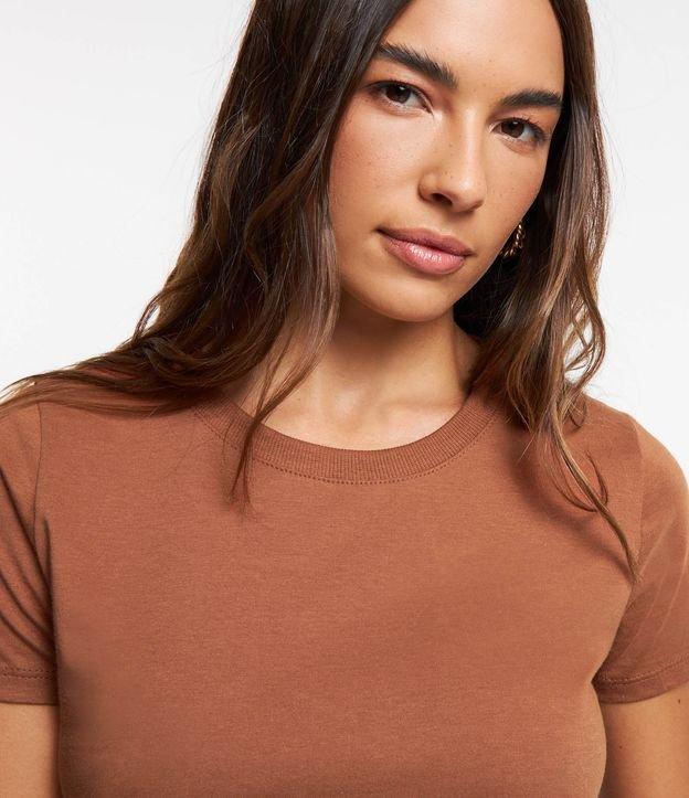 Camiseta Regular Básica em Algodão - 2