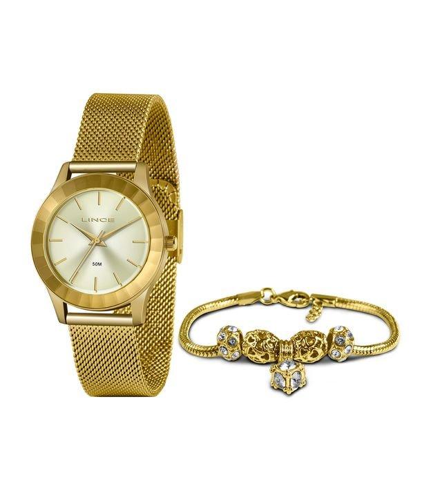 Kit Relógio Feminino Lince LRG4670L-KI49C1KX Analógico + Brinde - 1