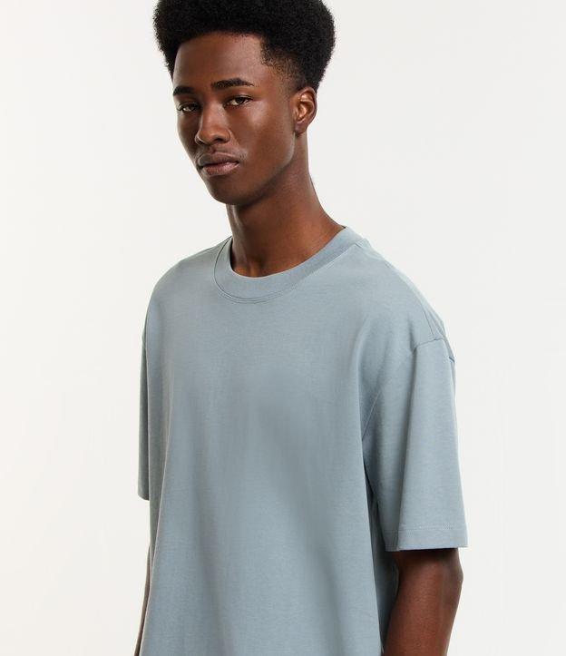 Camiseta Relaxed em Algodão com Efeito Pesado - 2