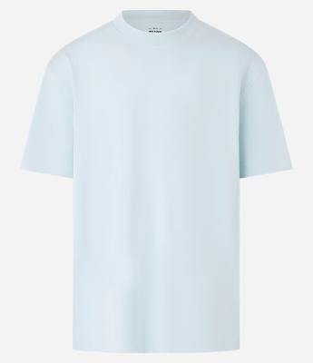 Camiseta Relaxed em Algodão com Efeito Pesado