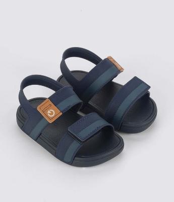 Sandália Infantil com 2 Tiras de Velcro Cartago - Tam 20/21 ao 25