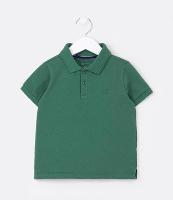 Camiseta Polo Infantil com Bordado - Tam 1 a 5 Anos - 1