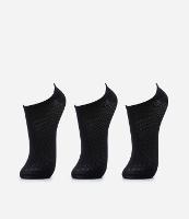 Kit 03 Pares de Meias Invisíveis em Poliamida Aeradas - 1
