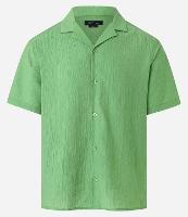 Camisa Boxy Texturizada com Gola Bowling - 2