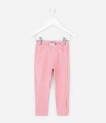 Calça Jegging Infantil com Bolso - Tam 1 a 5 anos