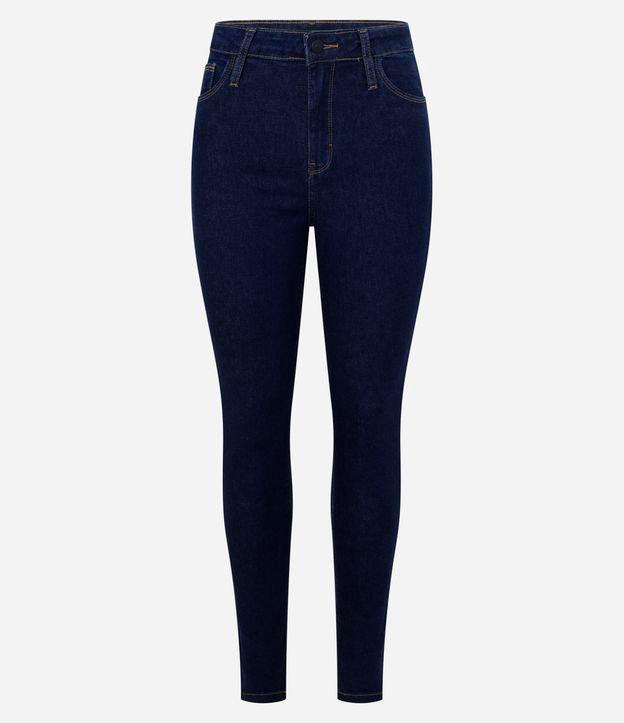 Calça Jeans Skinny com Elastano e Cintura Média - 1