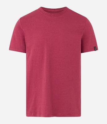 Camiseta Comfort Básica em Malhão com Etiqueta na Manga