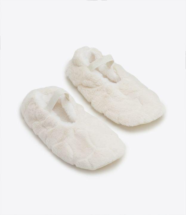 Pantufa Home Socks com Pelinhos Externos e Internos - 1