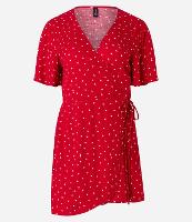 Macaquinho em Viscose com Transpasse e Poás Estampados - 2