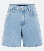 Short Jeans Clássico com Cintura Média - 1