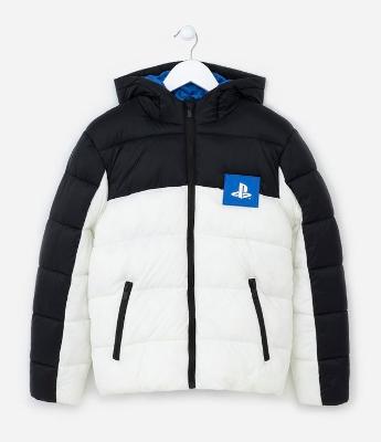 Jaqueta Infantil com Estampa do Playstation - Tam 5 a 14 anos