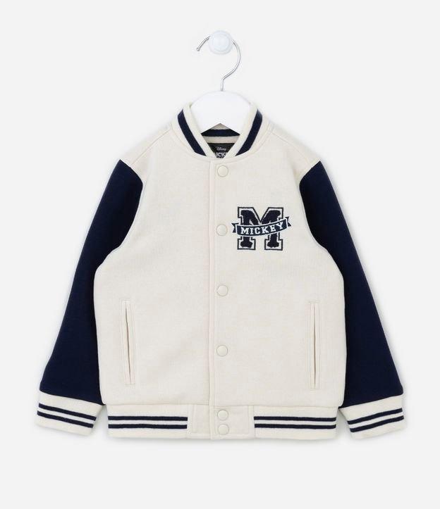 Blusão College Infantil com Estampa do Mickey - Tam  1 a 5 anos - 1