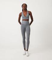 Calça Legging Esportiva em Microfibra com Cós Alto - 2