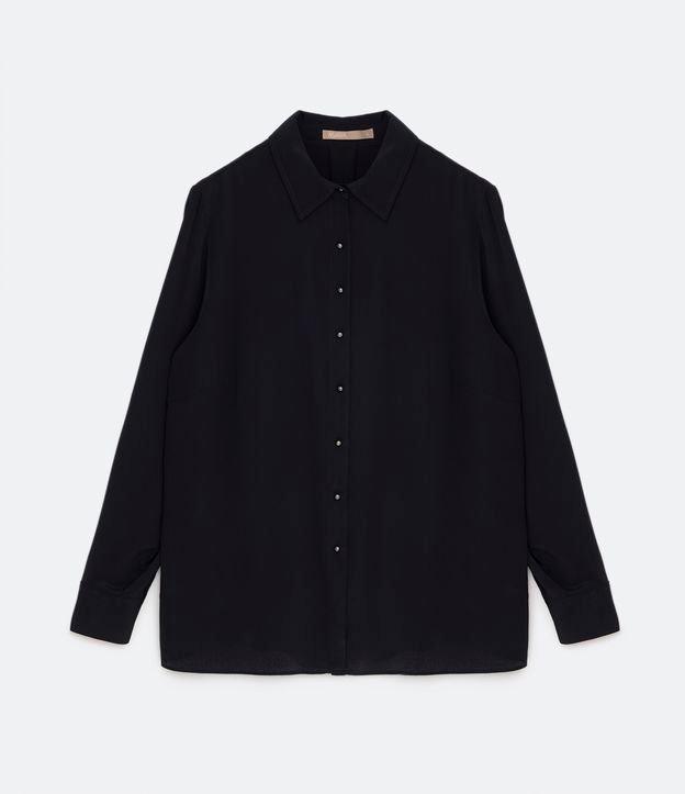 Camisa Básica em Crepe com Botões Curve & Plus Size - 2