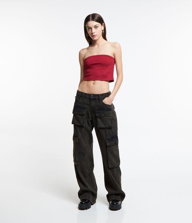 Blusa Tomara que Caia em Ribana com Textura Canelada - 2