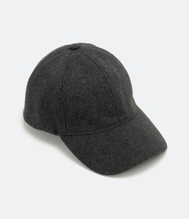 Boné Aba Curva em Lã 06 Panel com Velcro - 2