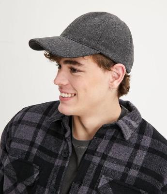 Boné Aba Curva em Lã 06 Panel com Velcro