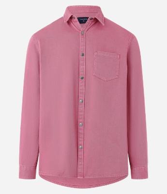 Camisa Overshirt em Tricoline com Bolso