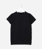 Blusa Manga Curta Infantil Canelada - Tam 5 a 14 anos - 1