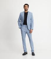 Calça Slim Básica em Poliviscose com Bolsos - 2