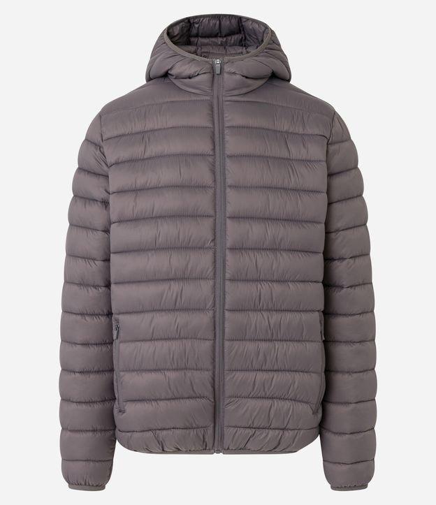 Jaqueta UltraLeve Básica em Microfibra com Capuz e Bolsos de Zíper - 2