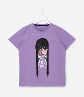 Camiseta Infantil com Estampa Wandinha - Tam 7 a 14 Anos - 1