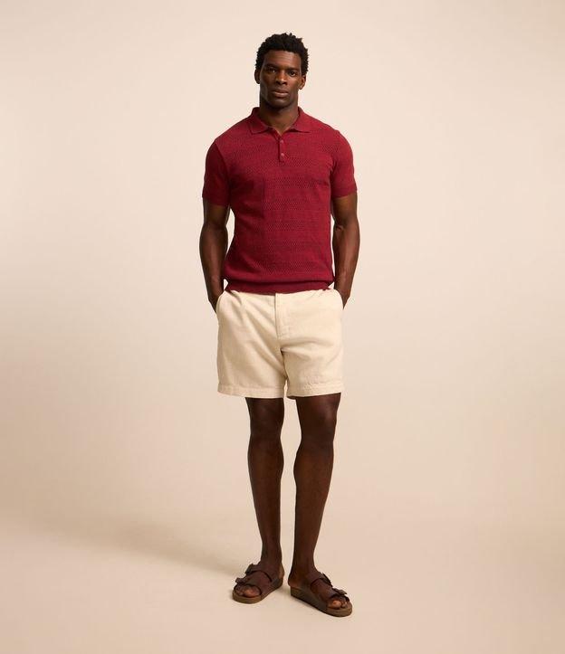 Bermuda de Alfaiataria em Sarja com Bolsos - 2