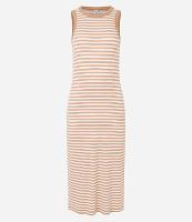 Vestido Midi em Ribana Listrado - 1