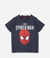 Camiseta Infantil Manga Curta com Estampa do Homem Aranha - Tam 3 a 8 anos - 1