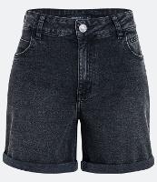 Short Jeans Estonado com Barra Dobrada - 2