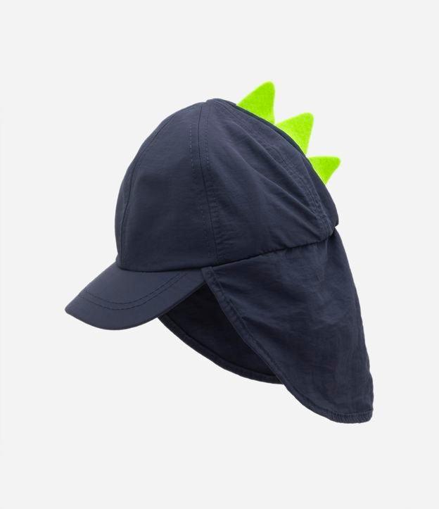 Boné Infantil Alongado com Cristas e Proteção UV - 1