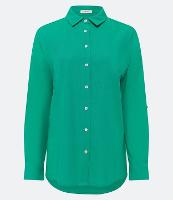 Camisa Básica em Viscolinho com Detalhe na Manga - 2