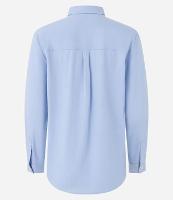 Camisa Básica em Viscolinho com Detalhe na Manga - 1