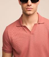 Camisa Polo Regular em Algodão com Textura - 2