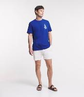 Bermuda Slim em Algodão com Textura e Bolsos - 1