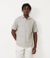 Camisa Comfort em Linho com Manga Curta - 1